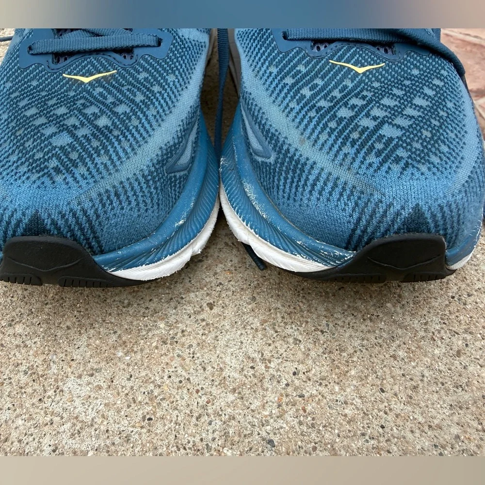 Hoka Clifton 9 Midnight Ocean/Bluesteel Running Shoes - Picture 10 of 11